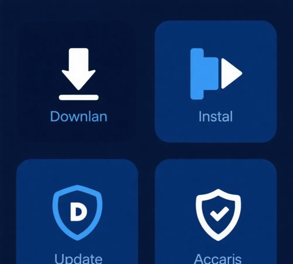 安装更新与安全访问示意图